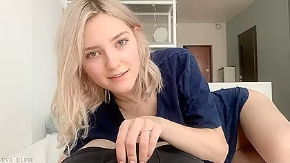 Young busty teen 18+ tries a big cock inside her tight pussy