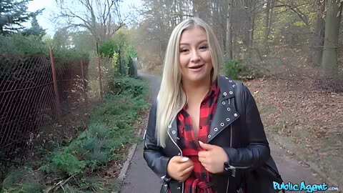 Curvy Blonde With Great Looking Tits And Ass
