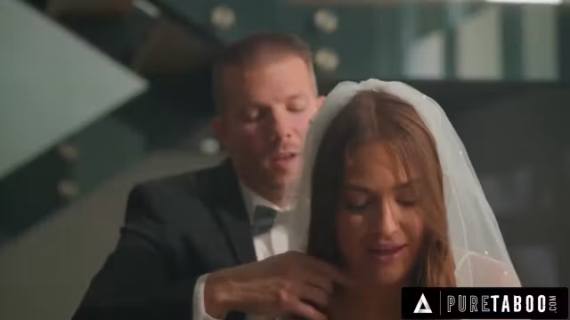 Lustful Bride Shamelessly Teases Husband In Front Of Wedding Witnesses With Codey Steele And Gizelle Blanco