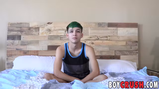 Cole Patrick in Lusty Cole Patrick was eager to play with his pecker - BoyCrush