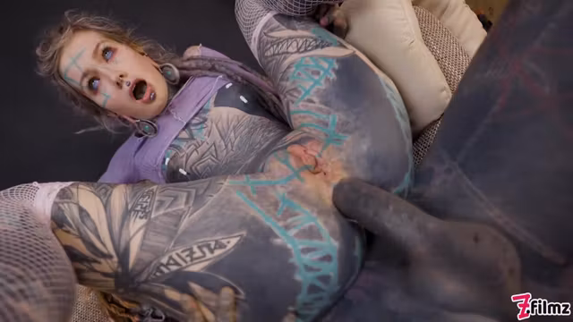 Lily Lu - Alternative Girl Drilled In The Ass By Dick, Toys, And Machine