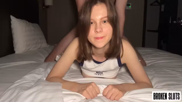 My Sexy Neighbor Is Going Crazy. Her Tiny Pussy Can Barely Fit That Cock 11 Min