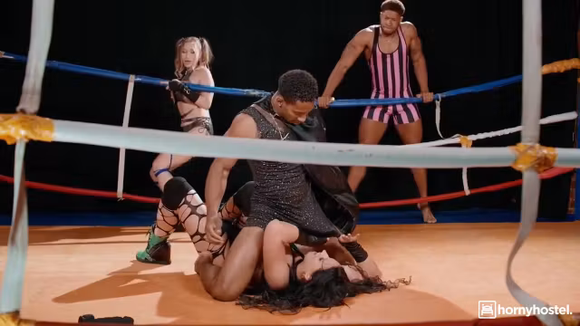 Wild Interracial Boxing Event - Tag Me In - Amalia Davis Takes On Bbc