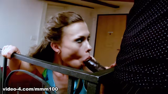 Tiny Asshole Stretched by Massive Black Cock - MMM100