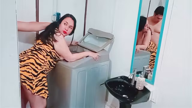 I Came To Fix My Stepmothers Washing Machine And We Ended Up Having Rough Sex