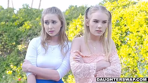 Strict Stepdads Switch Stepdaughters On Vacay
