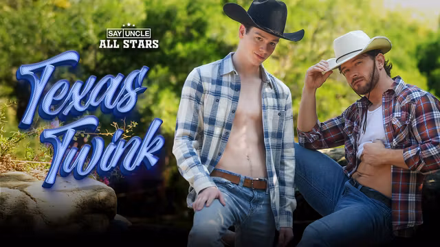 December Spotlight: Brokeback Mounting With Texas Twink - SayUncle