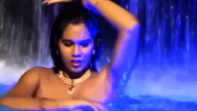 Pretty Asian Woman Cleansing Her