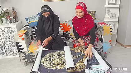 Muslim Babe Fucks for Posters