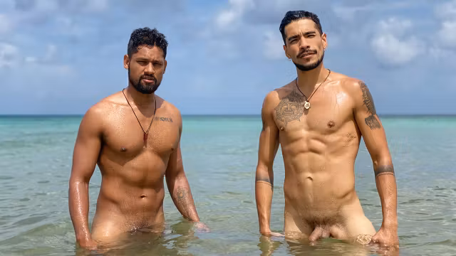 Naughty In The Forest By The Beach - LatinLeche
