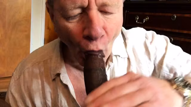 I am Stewart Bowman and I suck off a 10 inch Black Cock