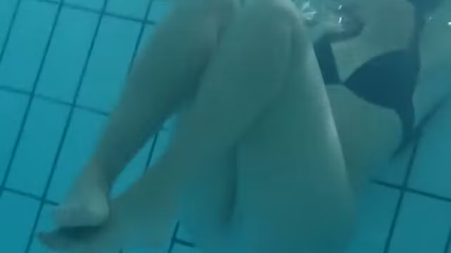 Underwater spying of a hot teen 18+ girl