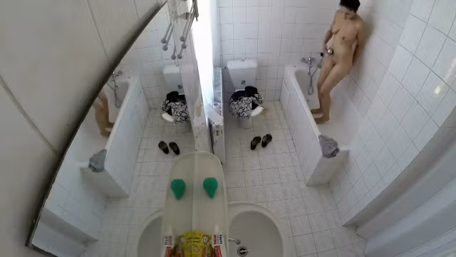 Peeping my maid showering twice