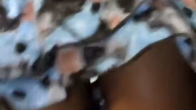 Shaved pussy in an upskirt