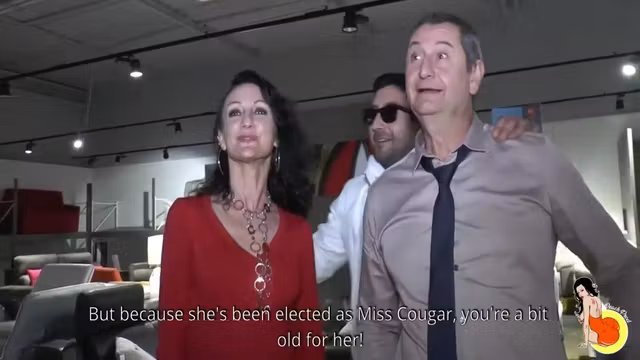 Miss Cougar Having A Hardcore Sex In A Shop