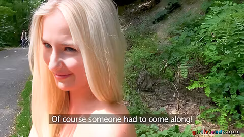 Lesbian Sex In Public With Teen 18+ Blonde - Full