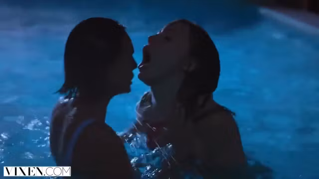 Janice Griffith, Tori Black And Black Ivy - Sneak Into Backyard To Fuck