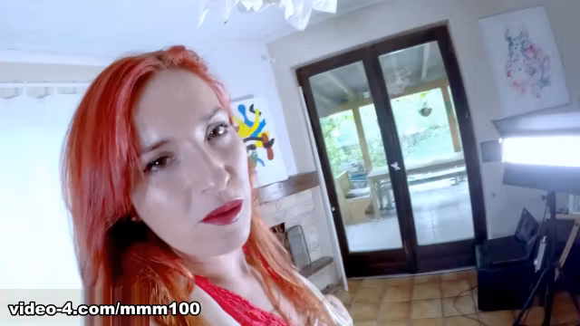 Gorgeous Argentinian redhead Ammy Redhead gets fucked by our new actor Satyriasis and I take this opportunity to end the scene - MMM100