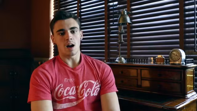 SuburbanBoys' Dylan Farrell jerks off in his first video!