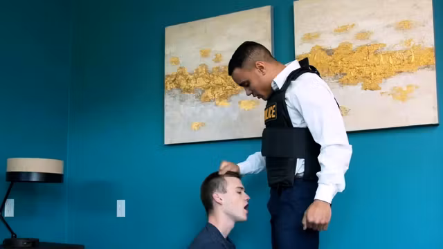 Detective Anthony Moore fucking student