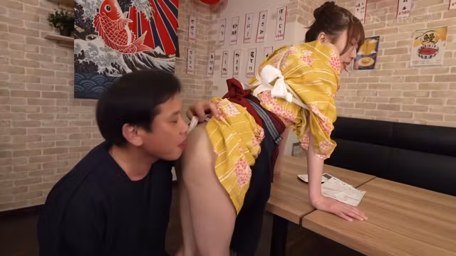The New -time Worker Who Just Joined Us Is Always Teasing Me. I Cant Resist Her Bold Provocative Flashing During Work, So I Make A Move... I Have No Choice But To Raise Her Hourly Wage! Tenjin Ugoromo