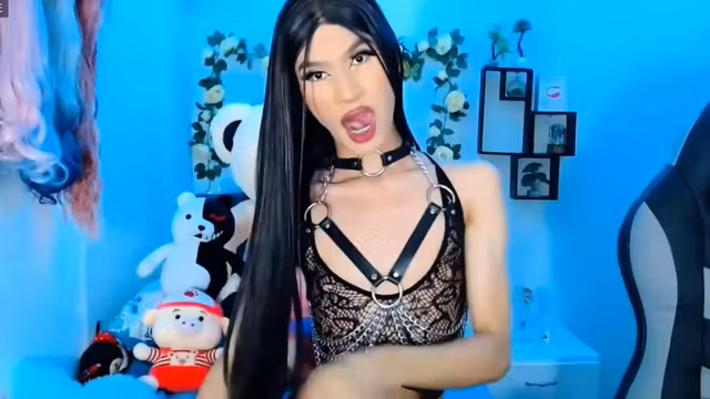 Wild Hot Tranny Babe Loves to  Masturbate