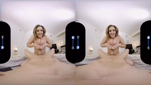 Natasha Nice And Virtual Reality - Busty Babysitter Takes Care Of You