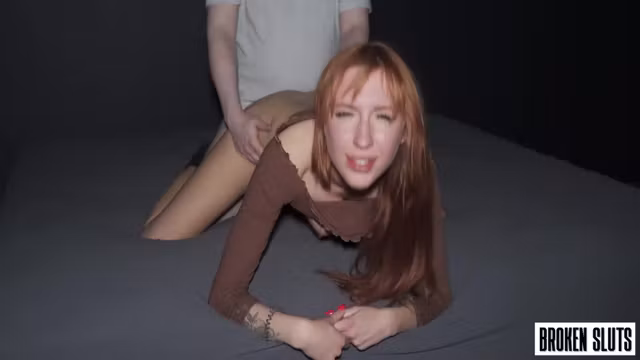 Redhead Slut Loves To Be Dominated - Lilly Mays And Butt Spencer