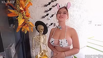 Brandy Renee Bustyes Trick Or Treating And Gets Big Dick Fucking Rapidgator.net (1080p) - Teaser Video