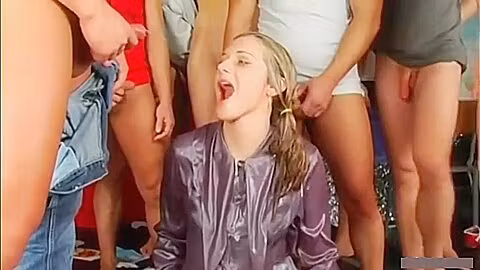 Pissing And Bukkake Gangbang Porn Video