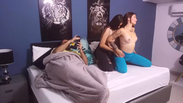 Hetero Couple Vs Horny Trio