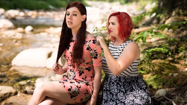 Mz Berlin & Chelsea Poe in TS Bad Chicks Video