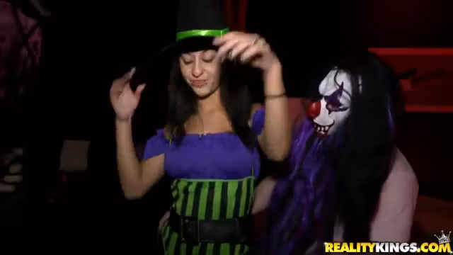 Welcome to Halloween party with naughty people!