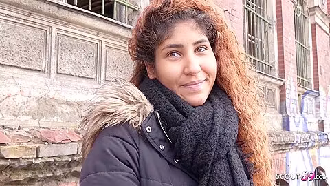 Brown Latina Talk To Fuck At Street Casting