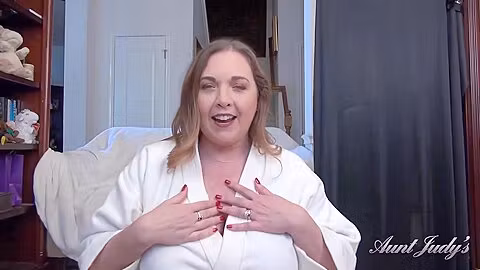 Your Busty Milf Step- Denise Gives You A Handjob (pov) - Teaser Video