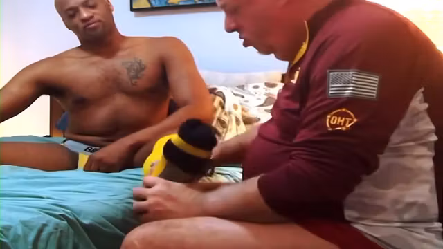 Coach Massages Players Feet!