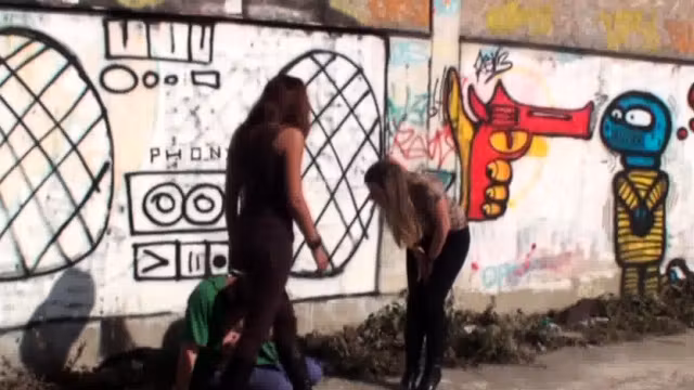 home less get kicked by brat girls