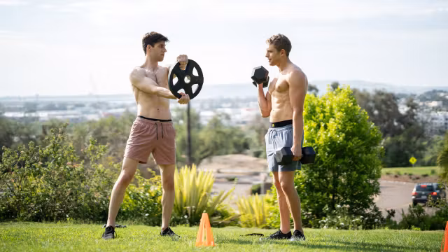 Kieran & Angelo Scene Poster on seancody with Kieran, Angelo