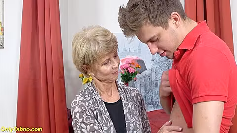 76 Years Old Grandma Fucked By Her Toyboy