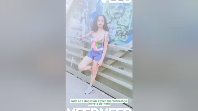 Public Solo Female Caught Outside Music Video Shoot Cosplay Graffiti
