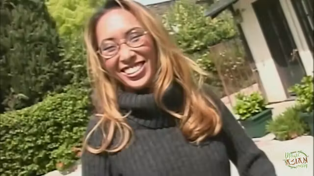 When The Attractive Asian Blonde Begins Craving Deep Anal Thrusts, The Garden Turns Heated