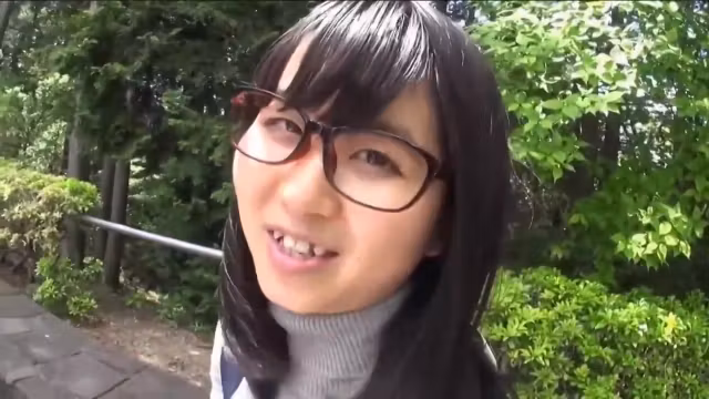 Frisky Japanese brunette is spreading up wide and getting fucked hard, by a group of guys