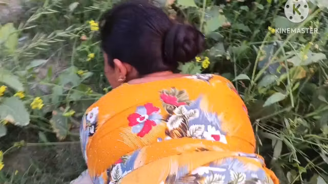 Once Again The Stepbrother-in-law Fucked The New Stepsister-in-law In The Mustard Field.outdoor Sex