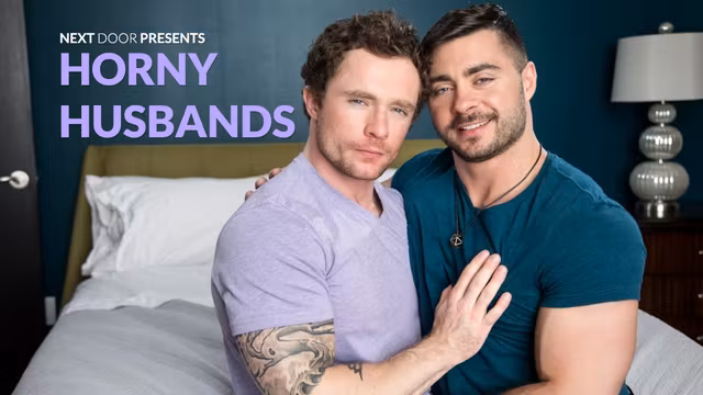 Markie More Derek Bolt in Horny Husbands - NextDoorStudios