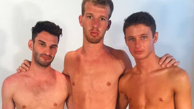 Damon, Jake and Wade BAREBACK in Grand Rapids