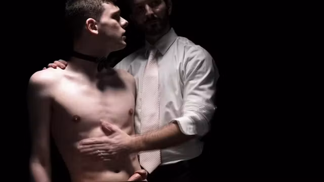 Twink Ethan Tate sold to huge bear Cain Marko!