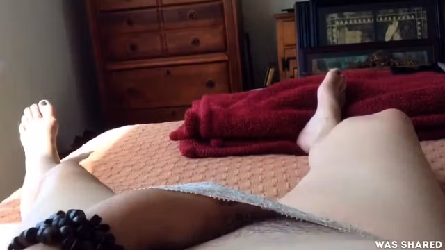 Masturbating under my panties, amazing orgasm