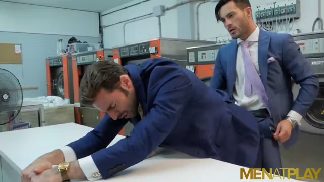 MENATPLAY Suited Andy Star And Dario Beck Anal Fuck Hardcore