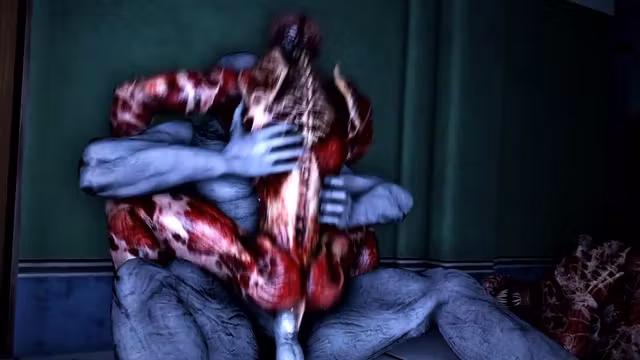 3D gay aliens fucking hard