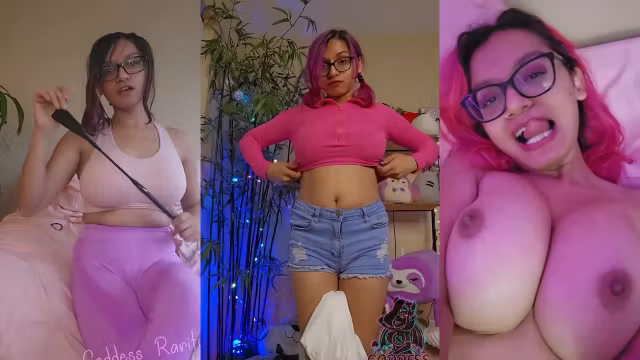 Goddess Rarity Strips And Trys On New Clothes
